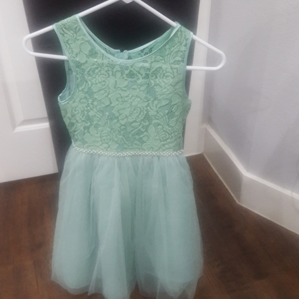 Teal dress
